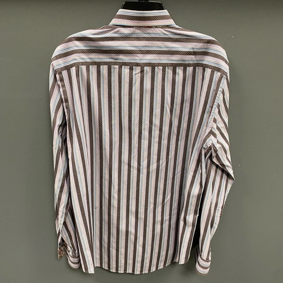 Robert Graham Long Sleeve Button Down Shirt Size Large - Picture 4 of 10